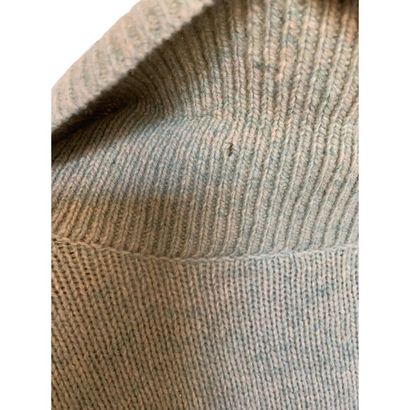 Eddie Bauer Woman's XXL Green Wool Blend Button Down Collared Sweater Cardigan - Picture 13 of 13